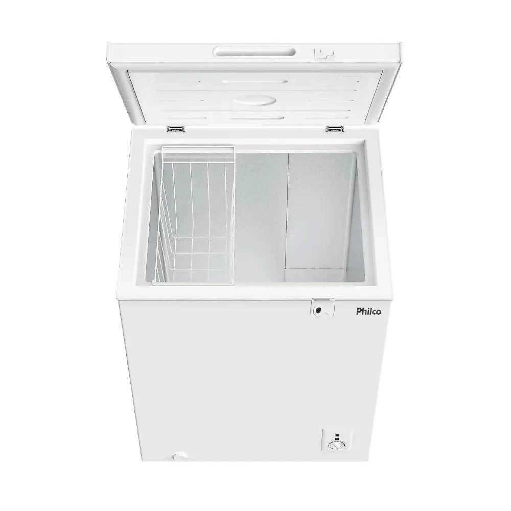 Freezer Horizontal 2 em 1 Philco PFH160B 140L Degelo Manual Branco 220V