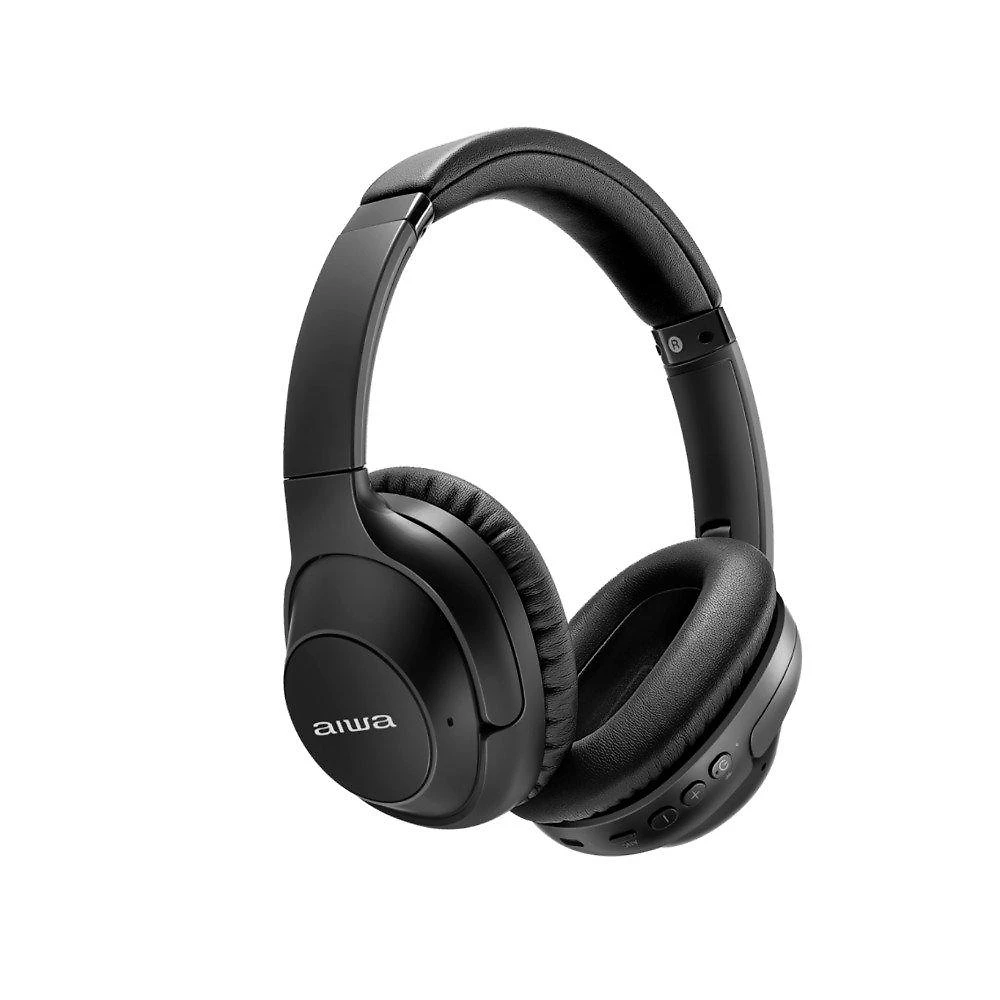 Headphone Sem Fio AIWA AWS-HP-05-B, Bluetooth, Bivolt, Preto - AWS-HP-05-B