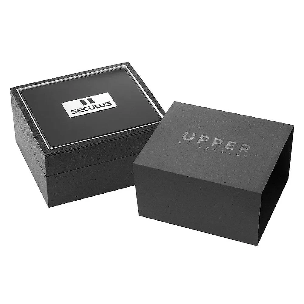 Relógio Seculus 77280GPSVEQ1 Masculino 47mm Aço Inox