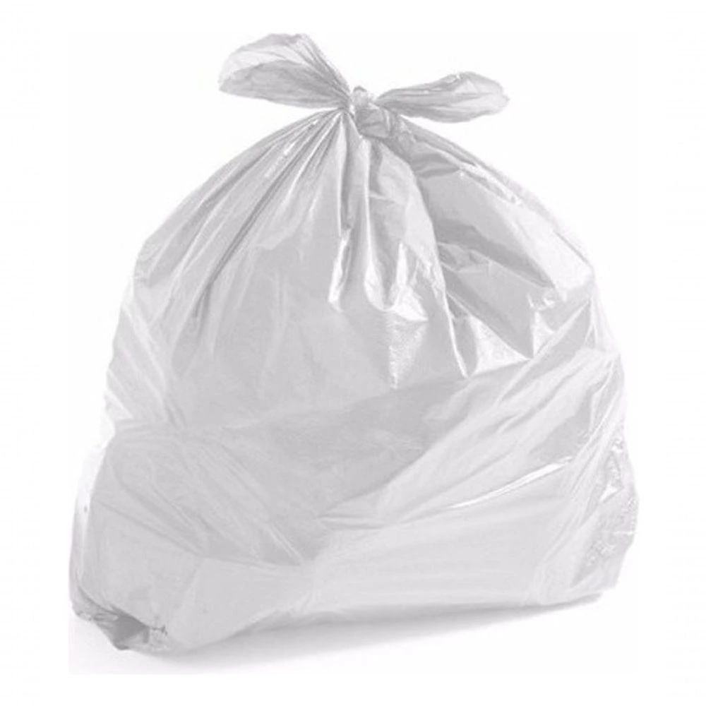 Saco para Lixo 40 Litros Comum 70CM X 55CM 100 Unidades Branco Higipack