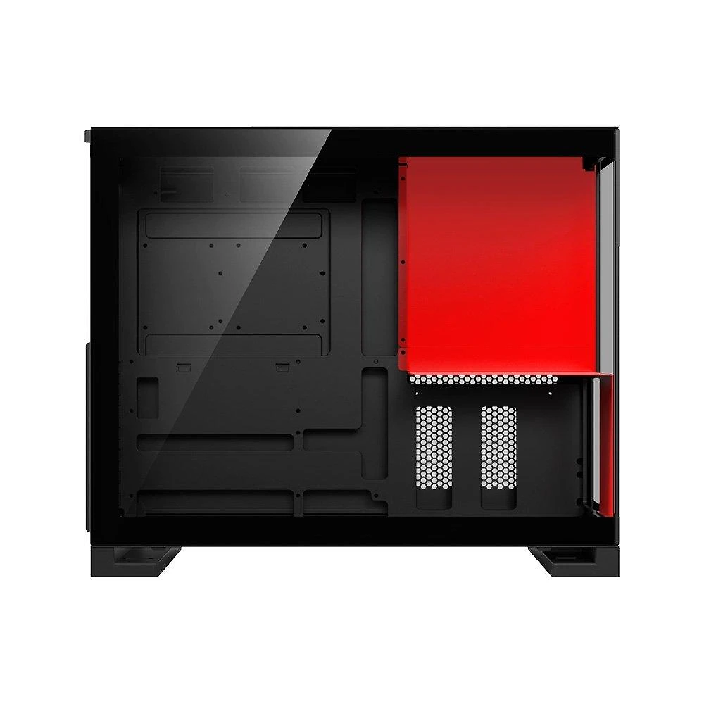 Gabinete Gamer Redragon Eternal P&V, Mid Tower, ARGB, ATX, Lateral em Vidro, Preto e Vermelho - CA-612BR