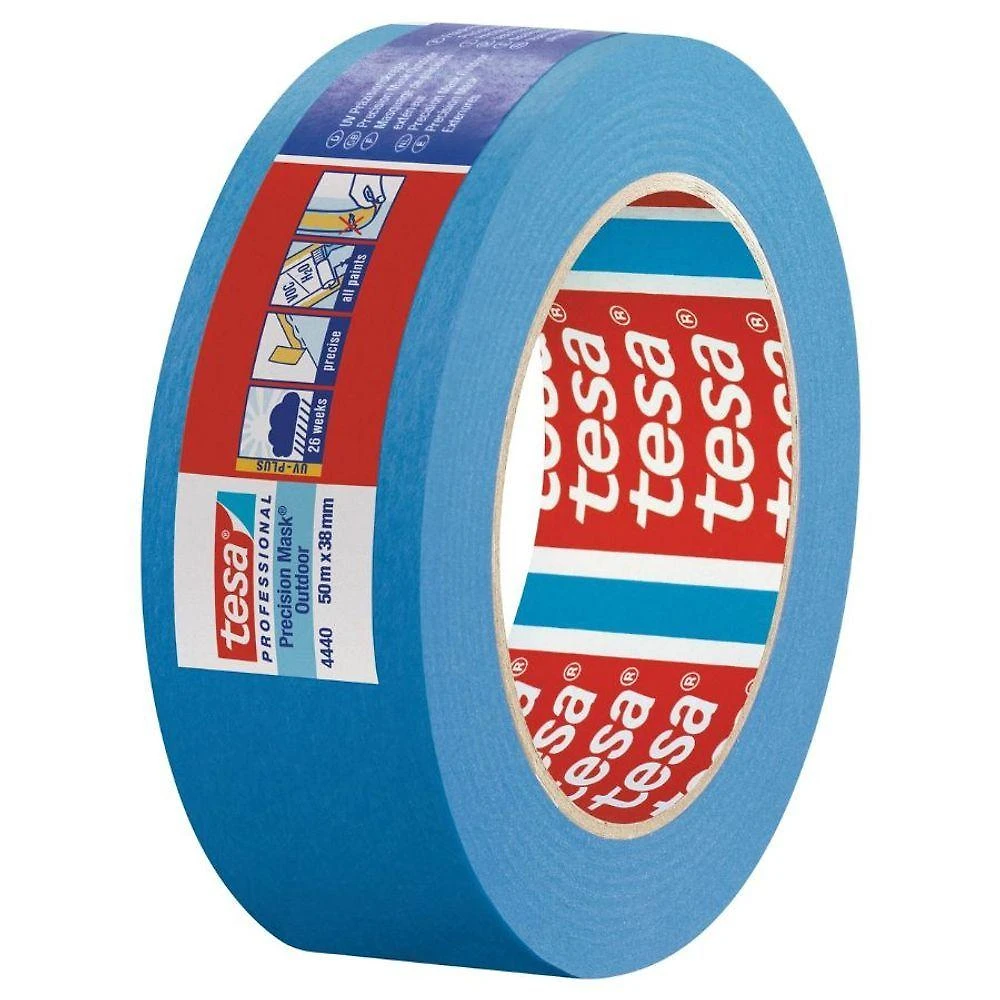 Fita Crepe Tesa 4435 - 40 M X 48 Mm - Azul