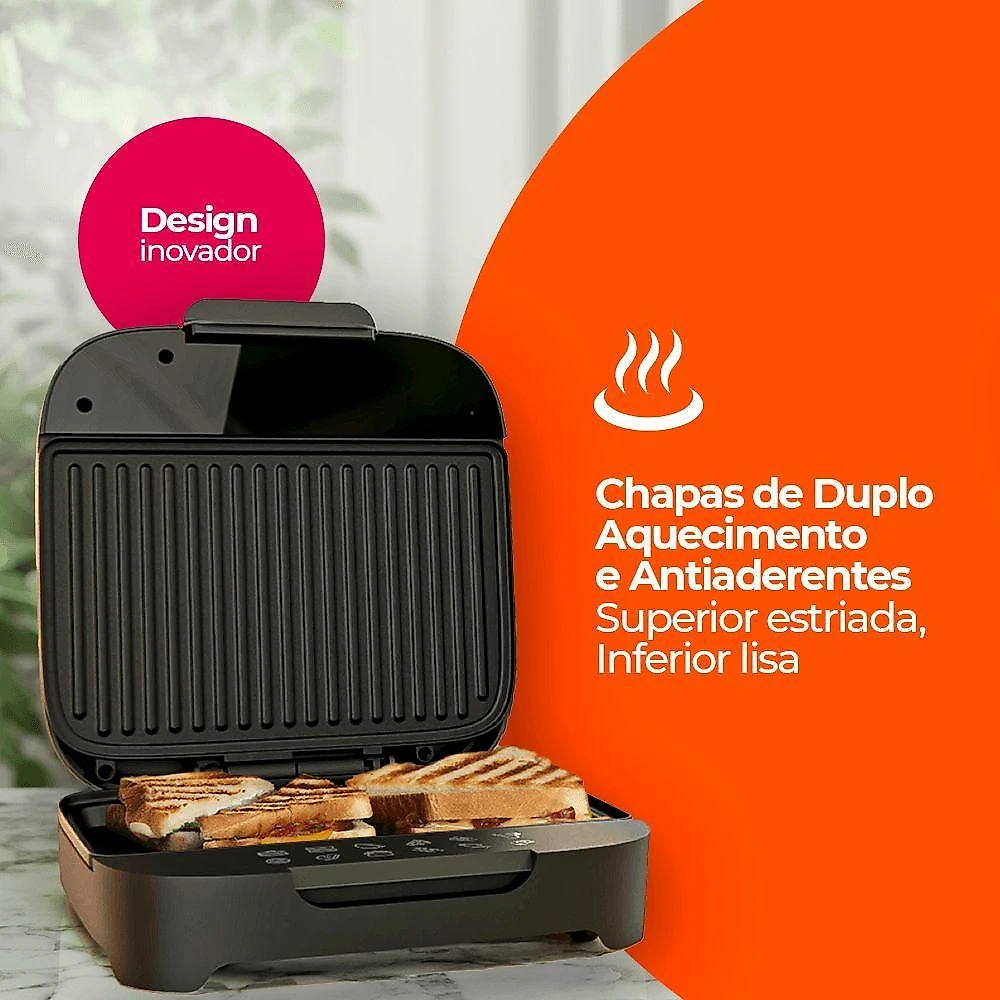 Kit Click Cadence - Sanduicheira E Cafeteira Vambora 220V