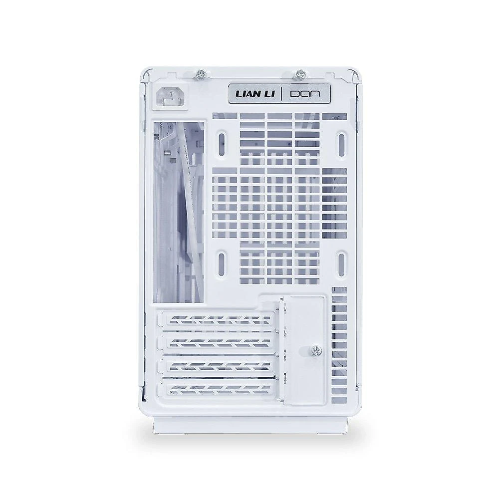 Gabinete Gamer Lian Li A3-mATX Wood Edition, Mini Tower, mATX, Madeira Frontal, Mesh Lateral, Sem FANs, Branco - A3-MATX-WD BRANCO
