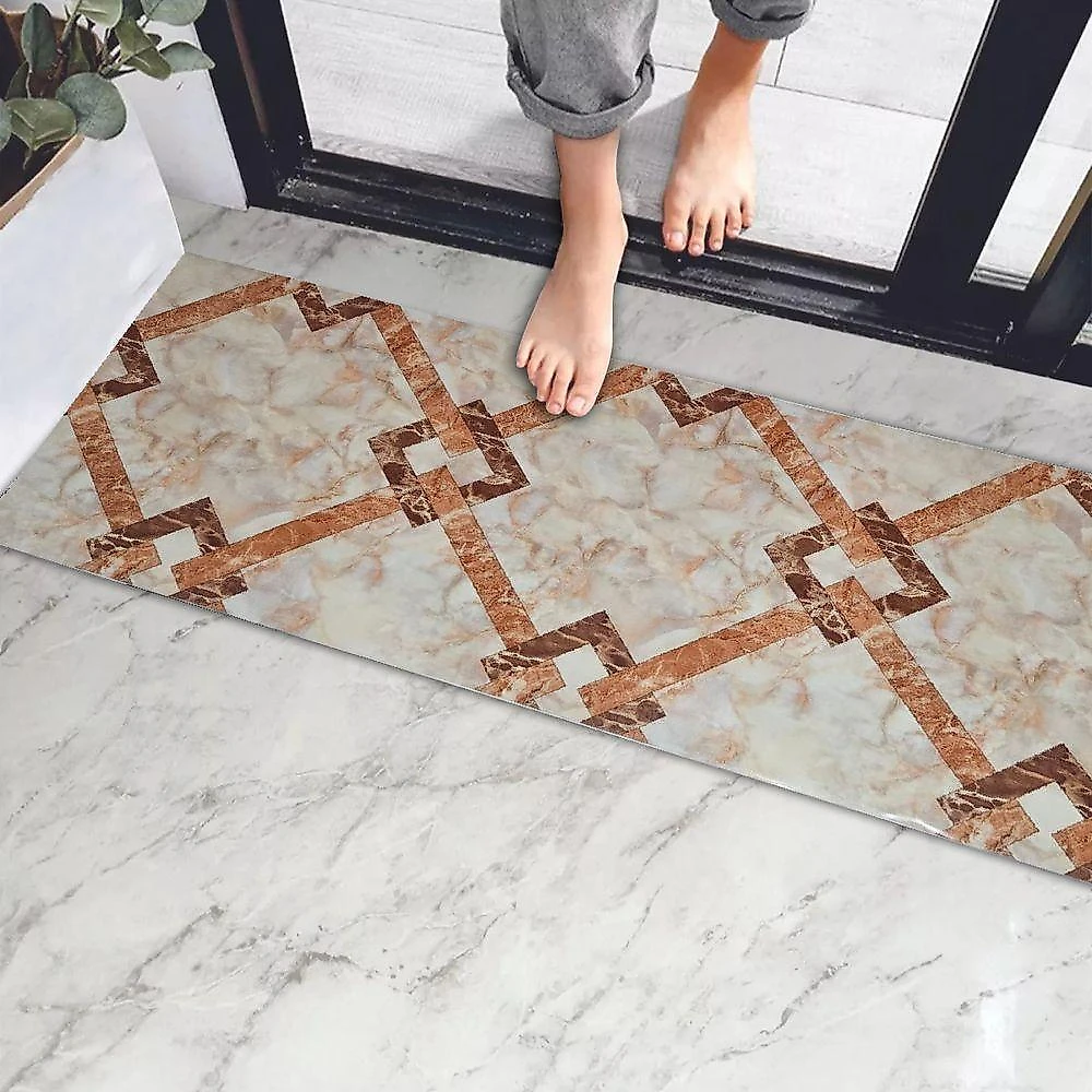 Passadeira Em Manta Vinilico Similar Laminado 0,50x3,00 Marmore