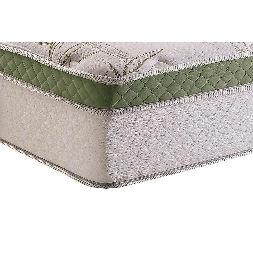 Colchão Queen Espuma Viscoelástico Visco Molas Ensacadas Masterpocket Monte Carlo Euro Pillow (158x198x33) - Herval
