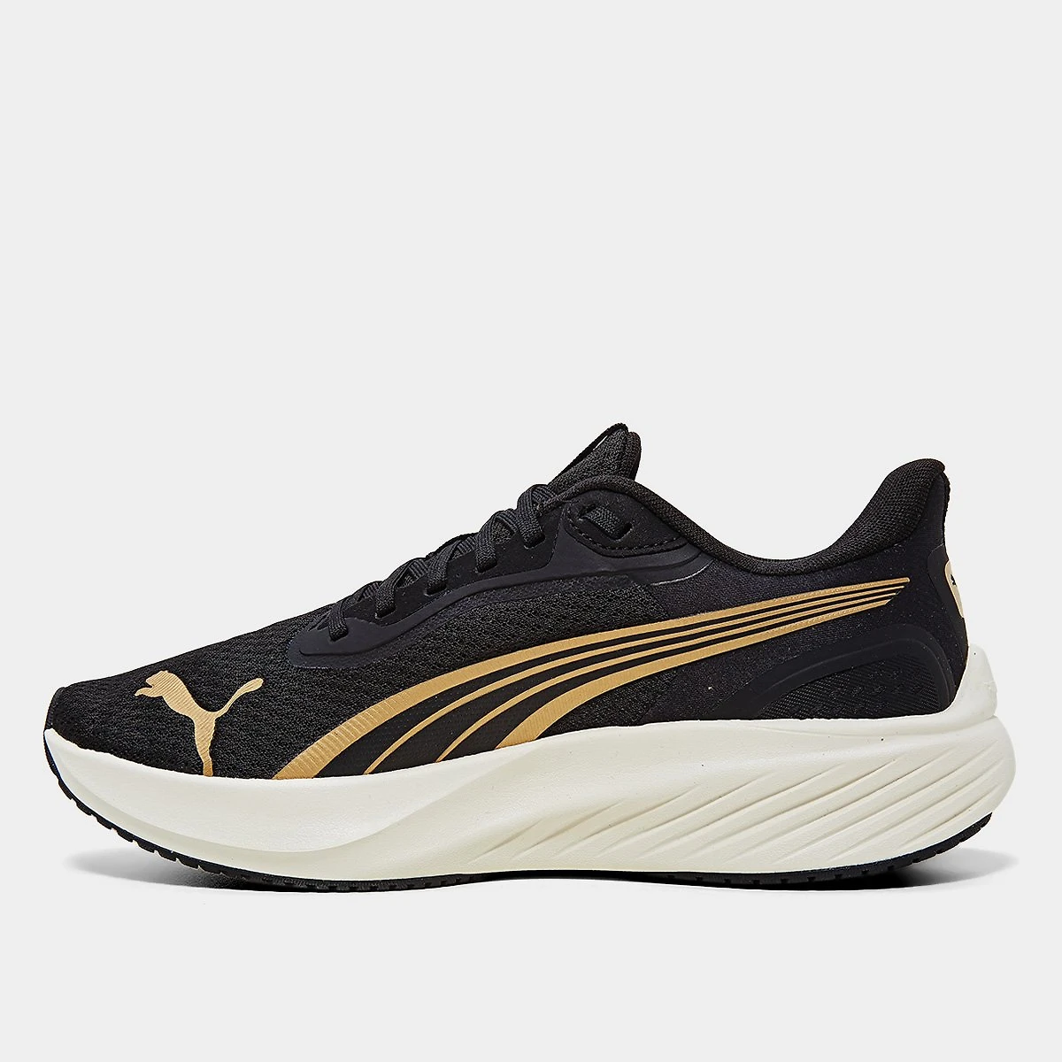 Tênis Puma Pounce Lite Wns Feminino Preto+Dourado - 34