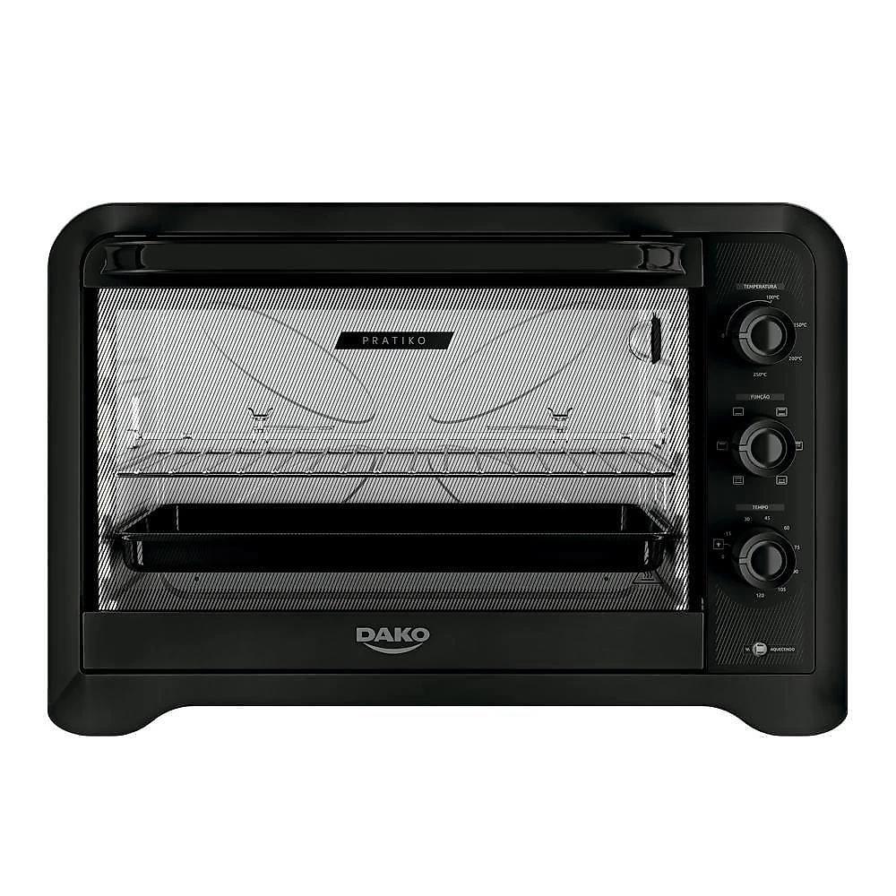 Forno 70l Dako Preto - Elétrico - Pratiko - 220v - 400001654