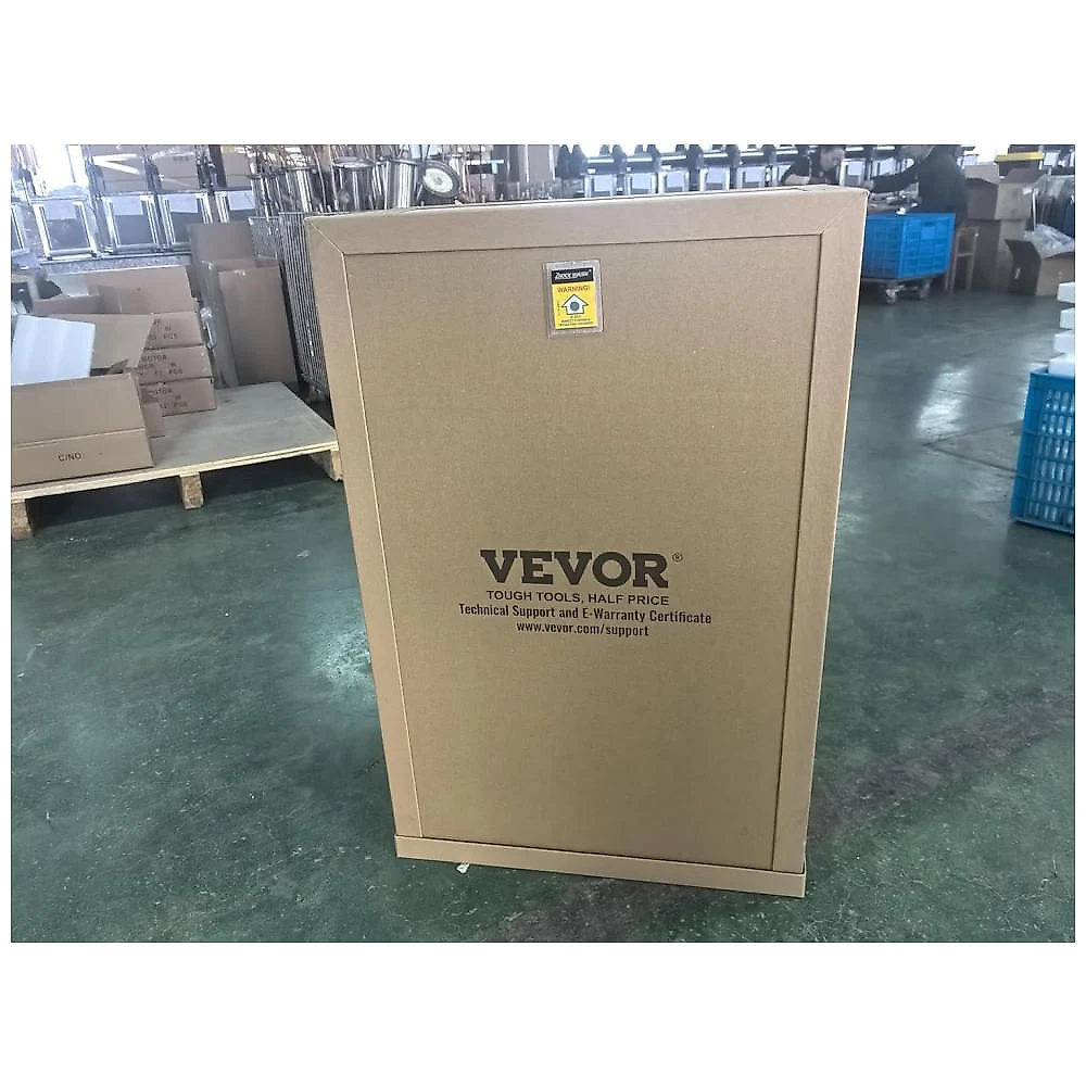 Máquina de Frozen VEVOR, Tanque Único de 15L para Uso Comercial, 60 Copos em Aço Inoxidável para Margarita, Smoothie e Bebidas Congeladas