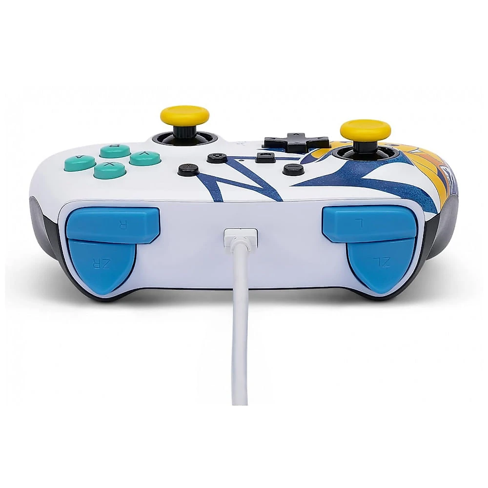 Controle Nintendo Switch PowerA Com Fio Pikachu High Voltage, 16 Botões, Cabo 3m, Modelo NSGP0041-01
