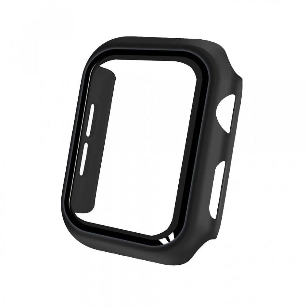 Case Para Apple Watch 45Mm (Series 7) - Armor + Película Integrada Na Case - Preta - Gshield