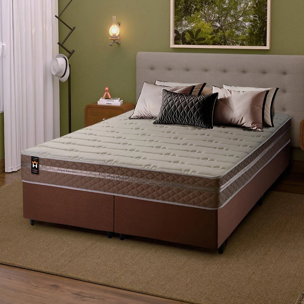 Cama Box Georgia Molas Ensacadas King 193x203 King House