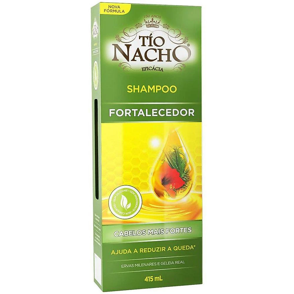 Tio nacho shampoo fortalecedor ervas milenares 415ml