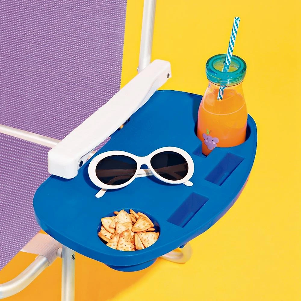Mesa Portátil Para Cadeira De Praia Porta Copo Celular Mor