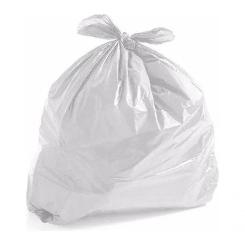 Sacos para Lixo Leitoso 200 Litros Normal em Plástico Polietileno de Alta Densidade Branco Higipack