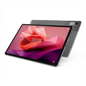 Miniatura Tablet Lenovo P12 com Tela 12.7" LCD 3K, 128GB, Wi-Fi, Câmera 13MP e 8MP, Android 13, 4GB de memória RAM e processador Octa-Core – Prata