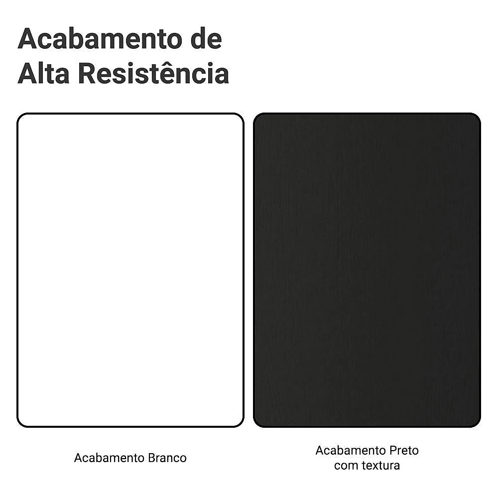 Guarda-roupa casal com pés 8 portas batentes venus madesa branco/branco/preto