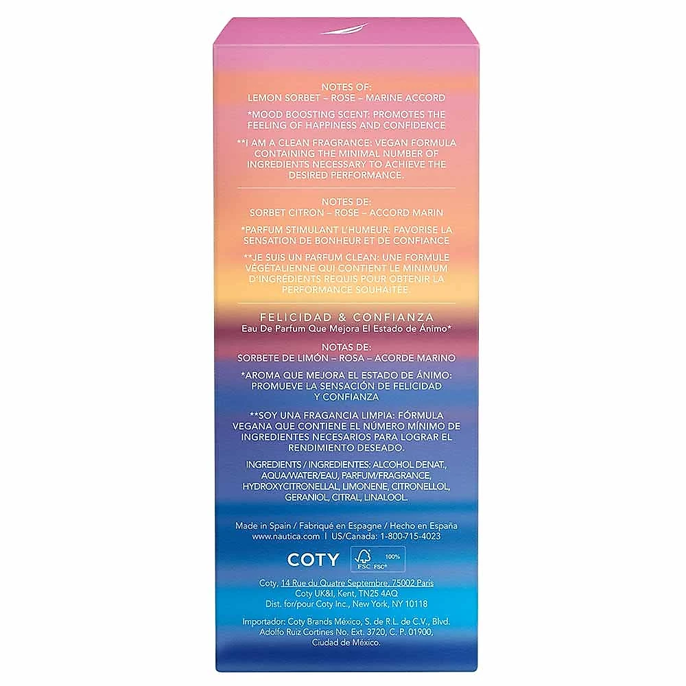 Perfume Rose Island Nautica Feminino Eau de Parfum 100ml