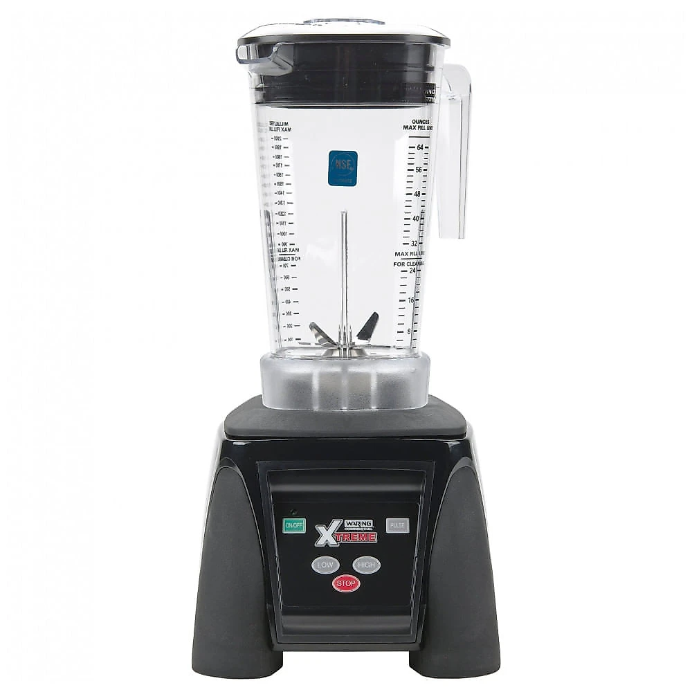 Miniatura Liquidificador Industrial Waring MX1050XTX Xtreme 3 com 3,5 hp e Teclado Eletrônico - Recipiente de 1,89 Litros em Copoliéster 110V