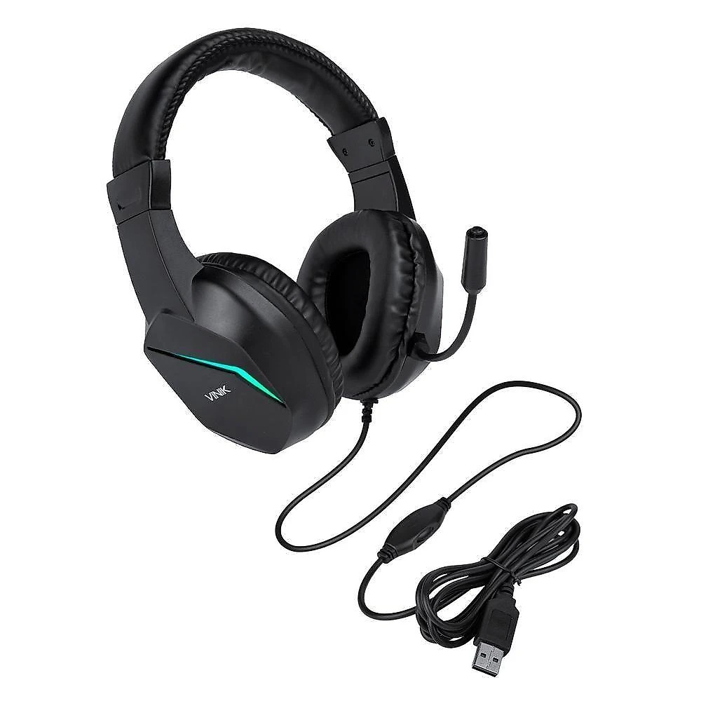 Fone De Ouvido Headset Gamer Vinik V Blade Iii Usb - Led...