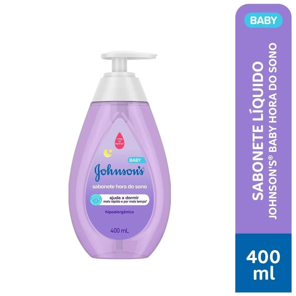 Sabonete Líquido Relaxante Johnson’s Baby Hora Do Sono 400ml