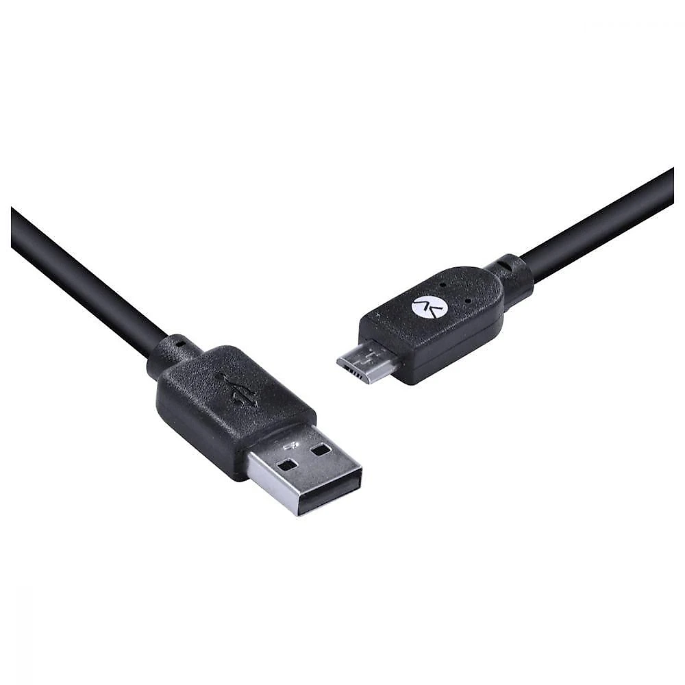 Cabo Usb X Micro Usb B 2.0 5 Pinos 1 Metro Preto - Musb-1