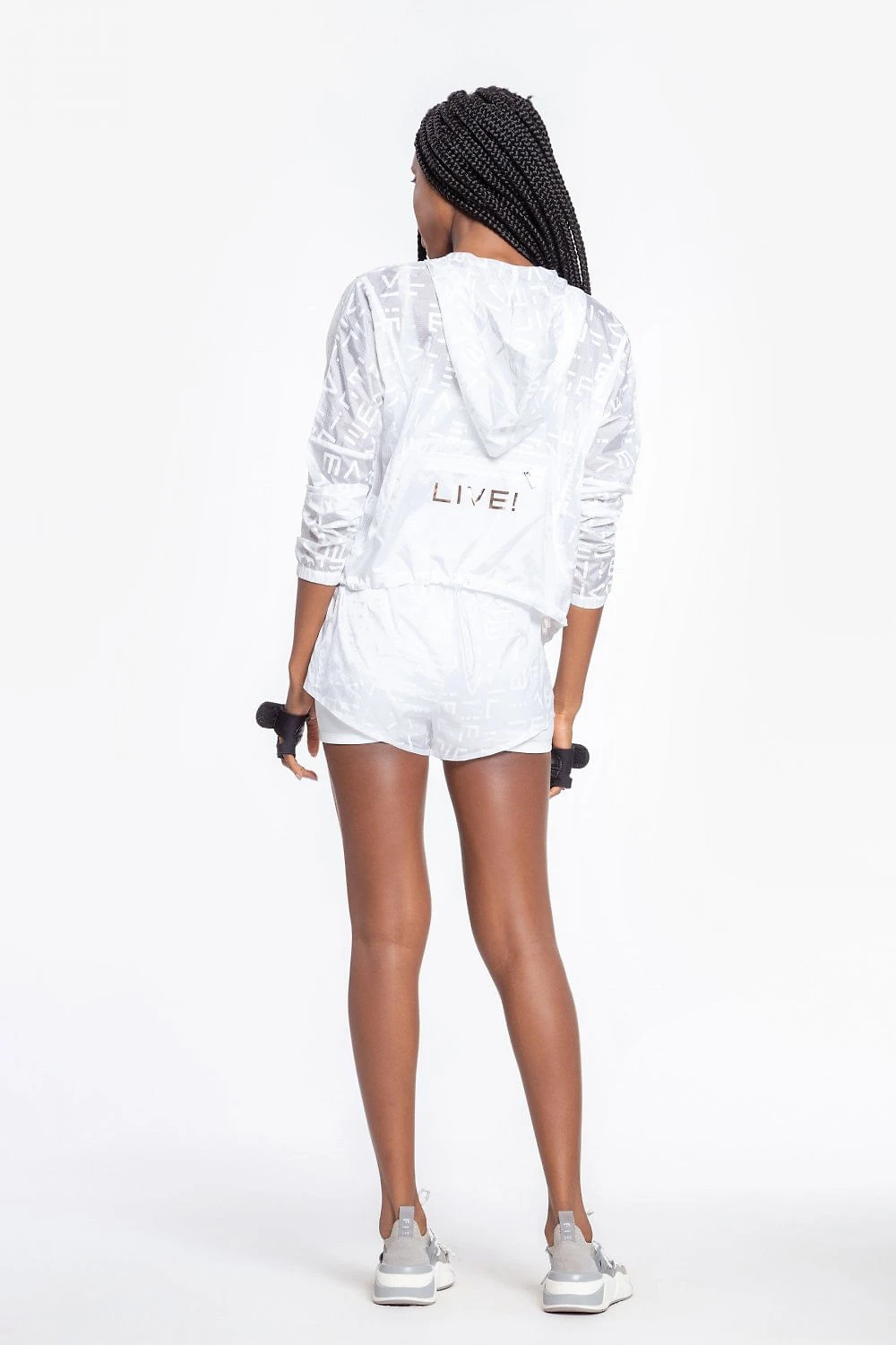 Miniatura Shorts Air Effect - Branco - LIVE! Branco - G