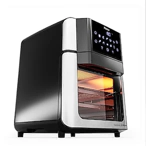 Fritadeira Elétrica Air Fryer Oven Philco PAF15A 15L Redstone Preta/Inox 110V