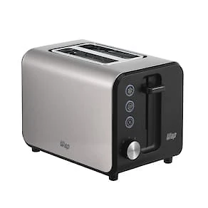 Torradeira Elétrica WAP Prosdócimo WTE1 Inox 2 Fatias 7 Níveis de Tostagem 900W