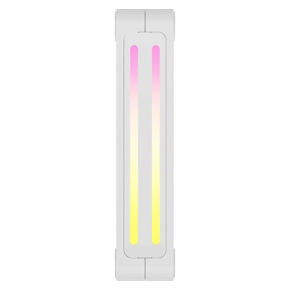 Kit Com 3 Ventoinhas Corsair iCUE LINK QX120, 120mm, RGB, Branco - CO-9051006-WW