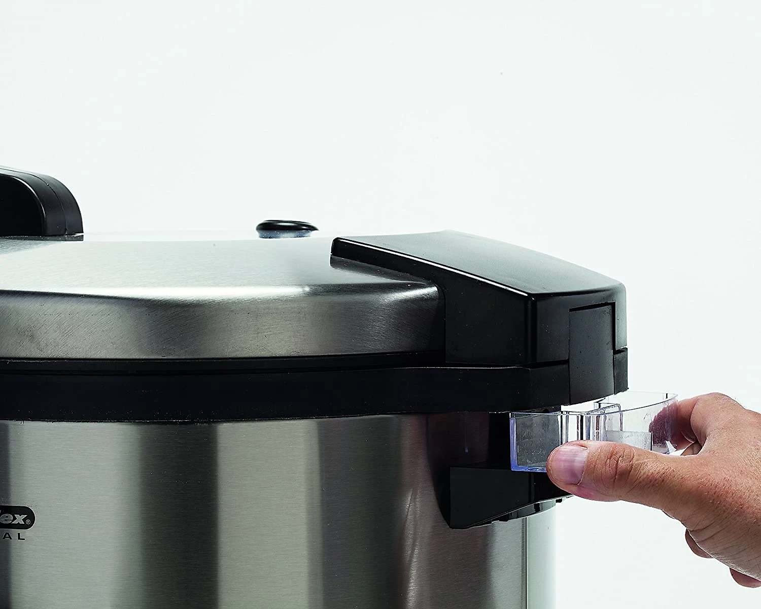 Hamilton Beach 37560R Panela de Arroz Elétrica 14L Multifuncional com Desligamento Automático 110V1550W Prata