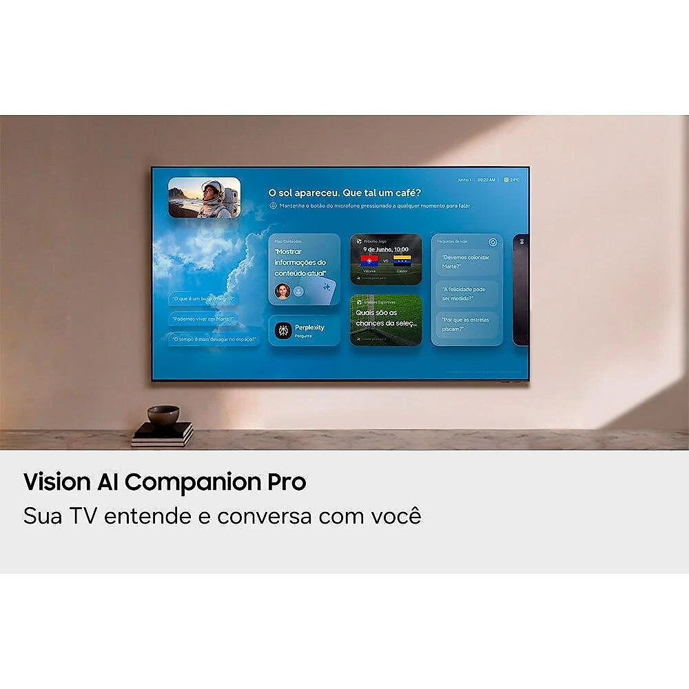 Smart TV 55" Samsung OLED Vision AI 4K - S85H (2027) Smart TV 55" Samsung OLED Vision AI 4K - S85H (2026)