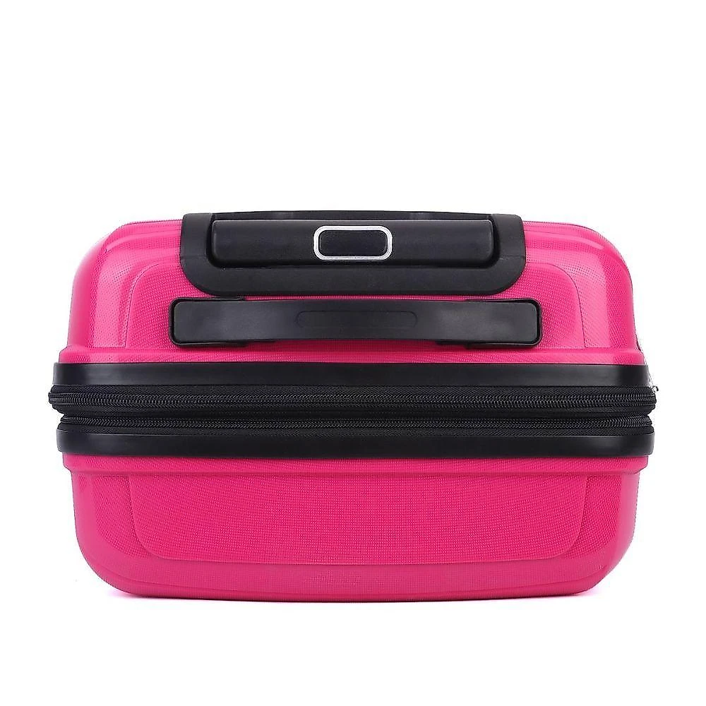 Mala De Bordo 10kg Viagem Zíper Expansível Em Polipropileno Rodinhas 360o Tsa - Rocha - Cruzeiro Marsala