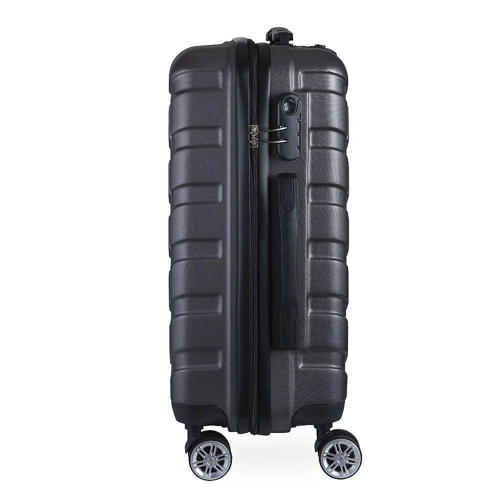Mala de Bordo Pequena 20 ABS com Cadeado Integrado Viena Cinza Swiss Move