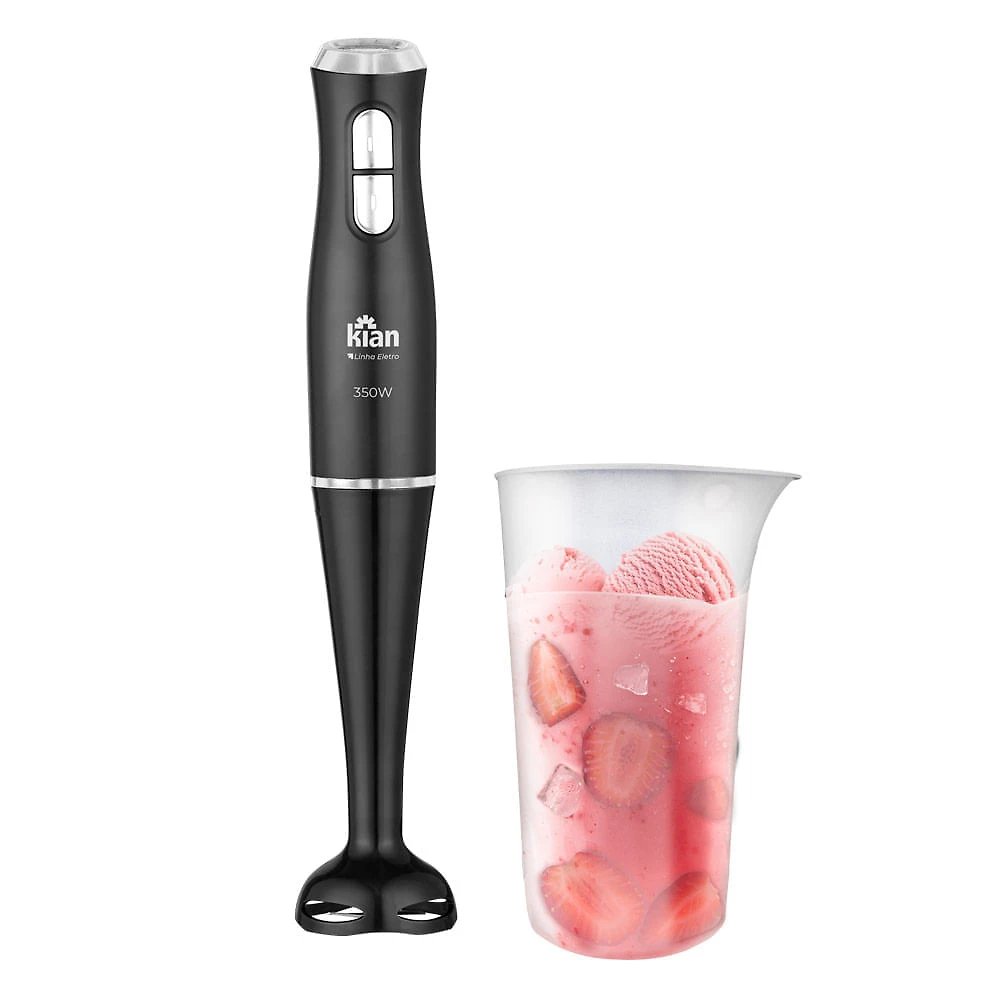 Mixer com Copo 2 Velocidades 350W Kian Preta 127V 244