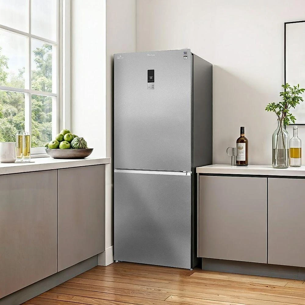 Geladeira Philco PRF45A Frost Free Inverter Duplex Inverse 458L Inox 110V