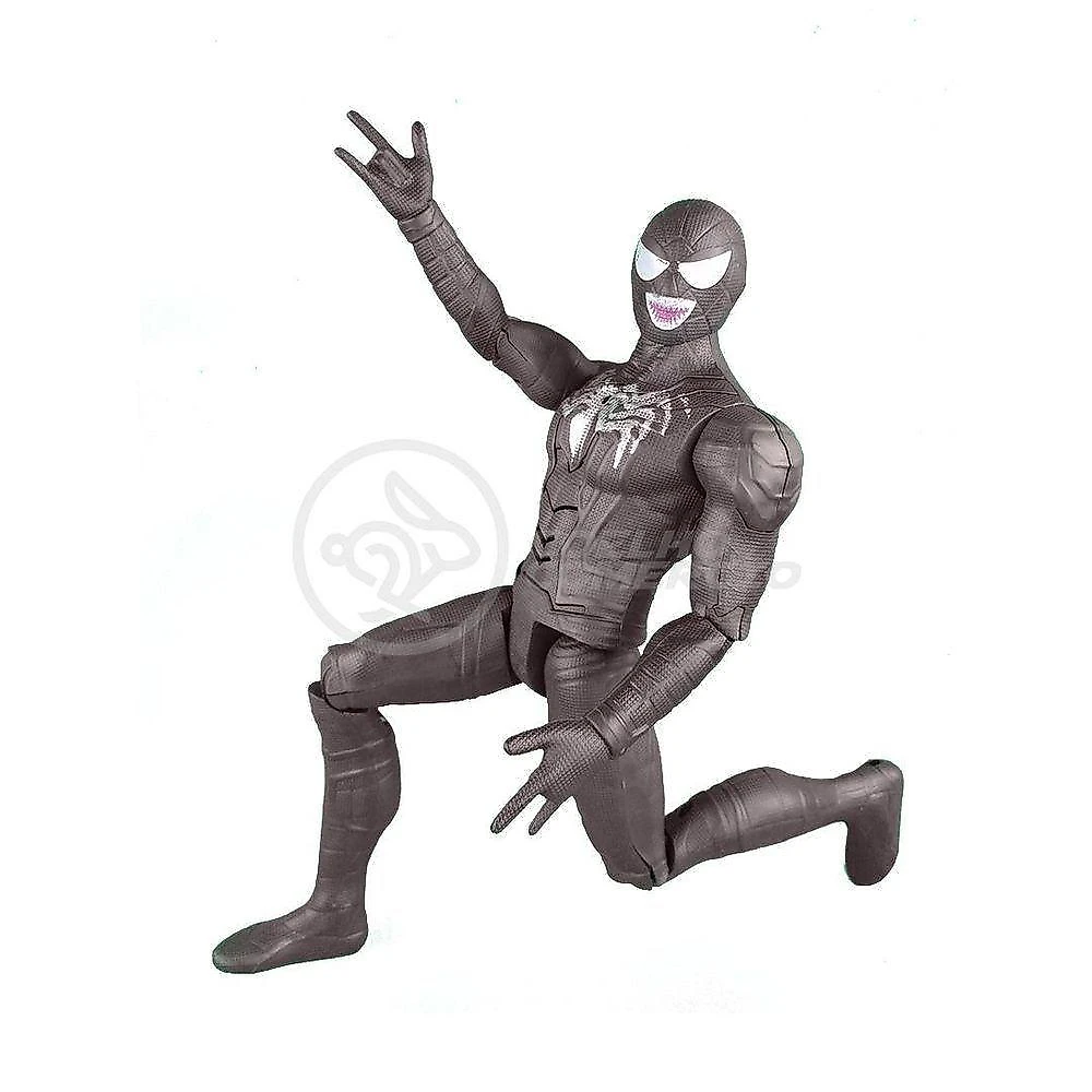 Boneco Articulado 30Cm Action Ação Do Spiderman Venom Marvel