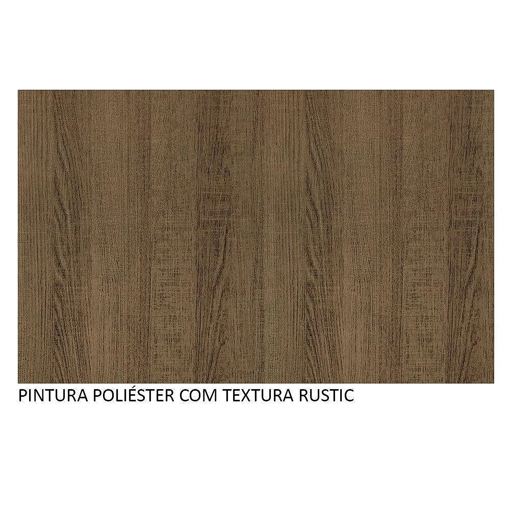 Armário de cozinha aéreo de canto 1 porta rustic glamy madesa