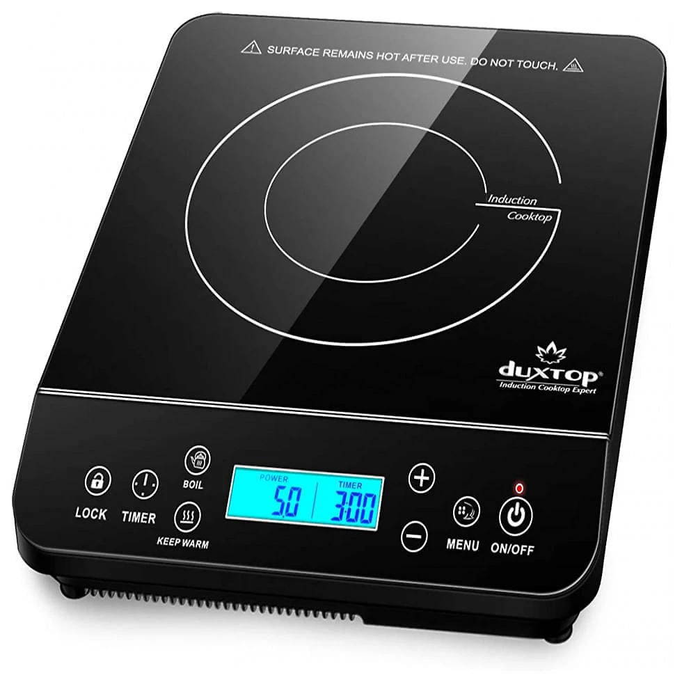 Cooktop de Indução Portátil Duxtop com Controle Digital e Desligamento Automático 110V 1800W