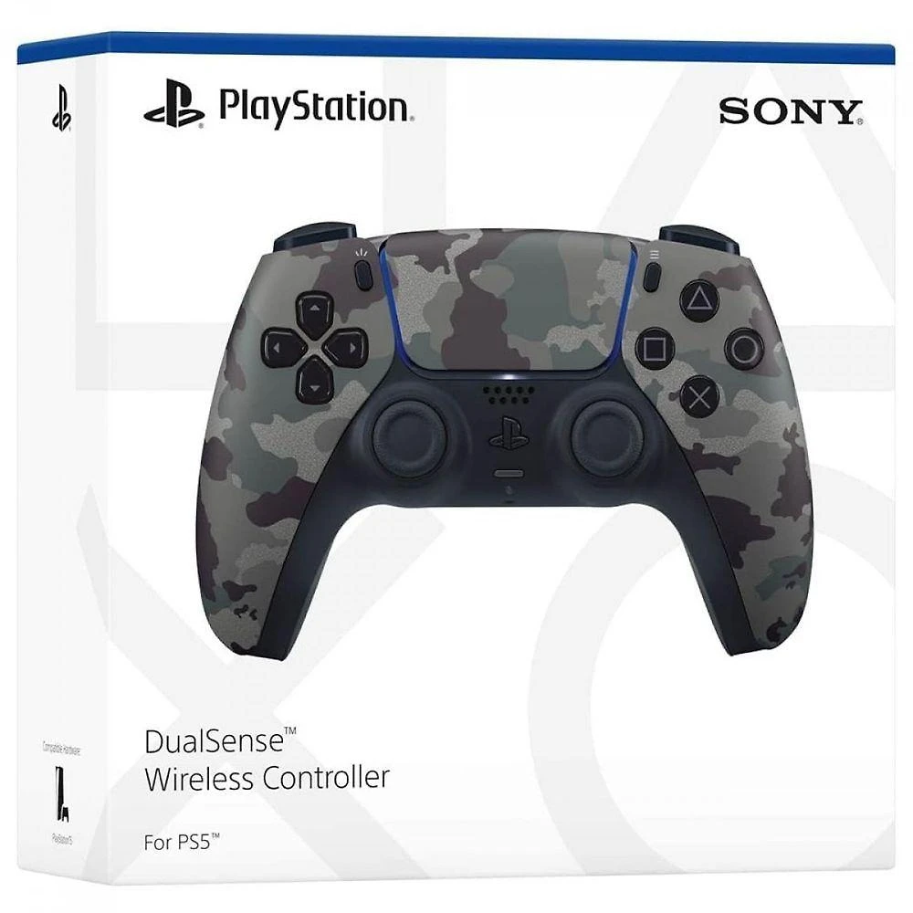 Controle sem Fio Sony Dualsense Gray Camouflage PS5 e PC