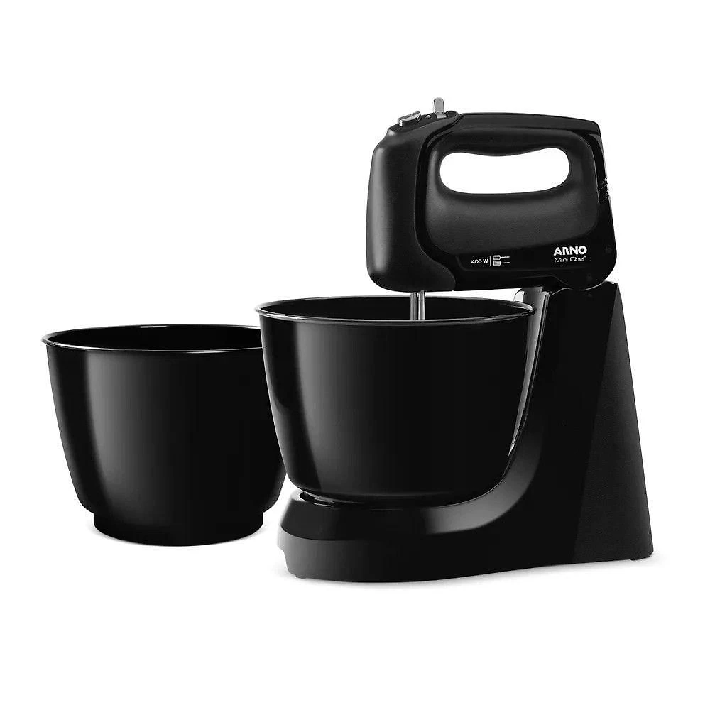 Batedeira Mini Chef Hm11 Arno Preto 220V