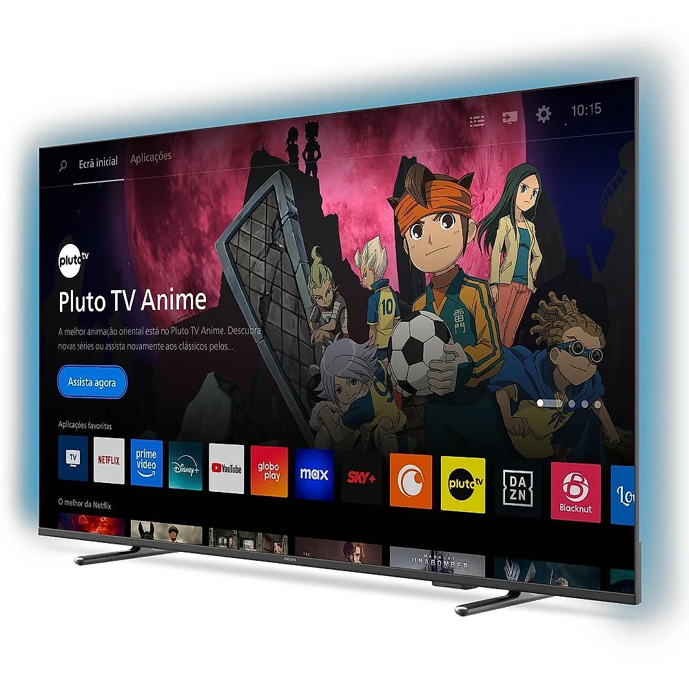 Smart TV Philips 50 Polegadas 4K UHD com Ambilight - PUG8100/78