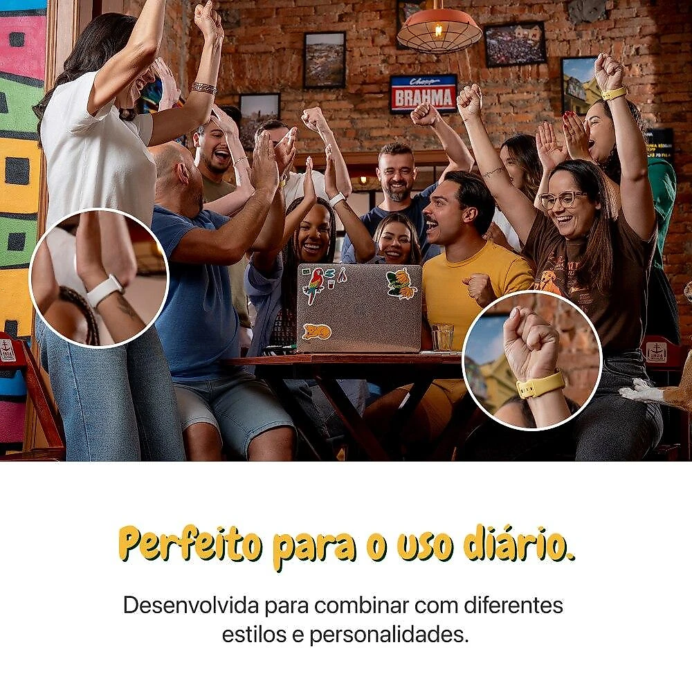 Kit Pulseira Apple Watch 38/40/41 mm, Originais do Brasil