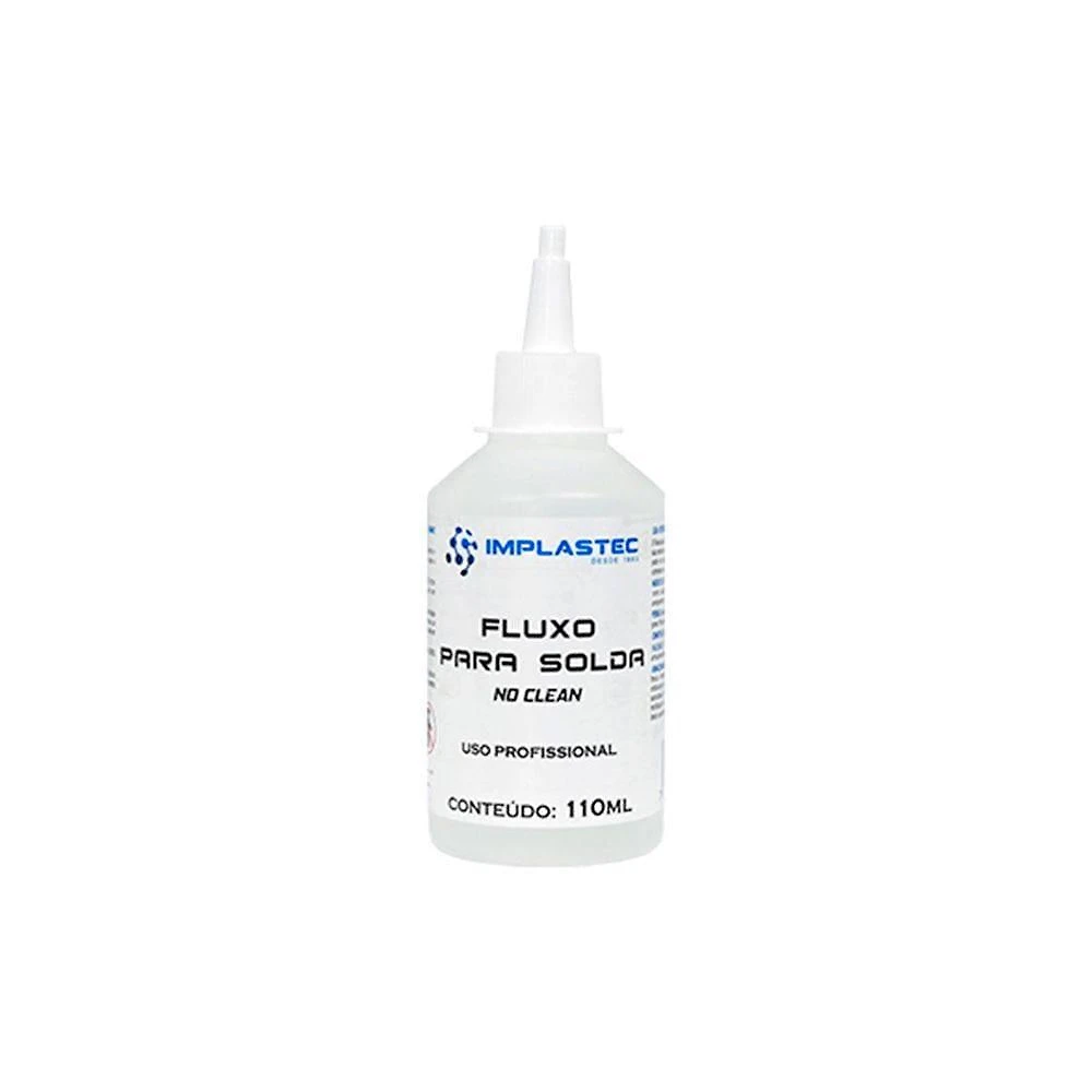 Fluxo Para Solda No Clean Frasco 110ml