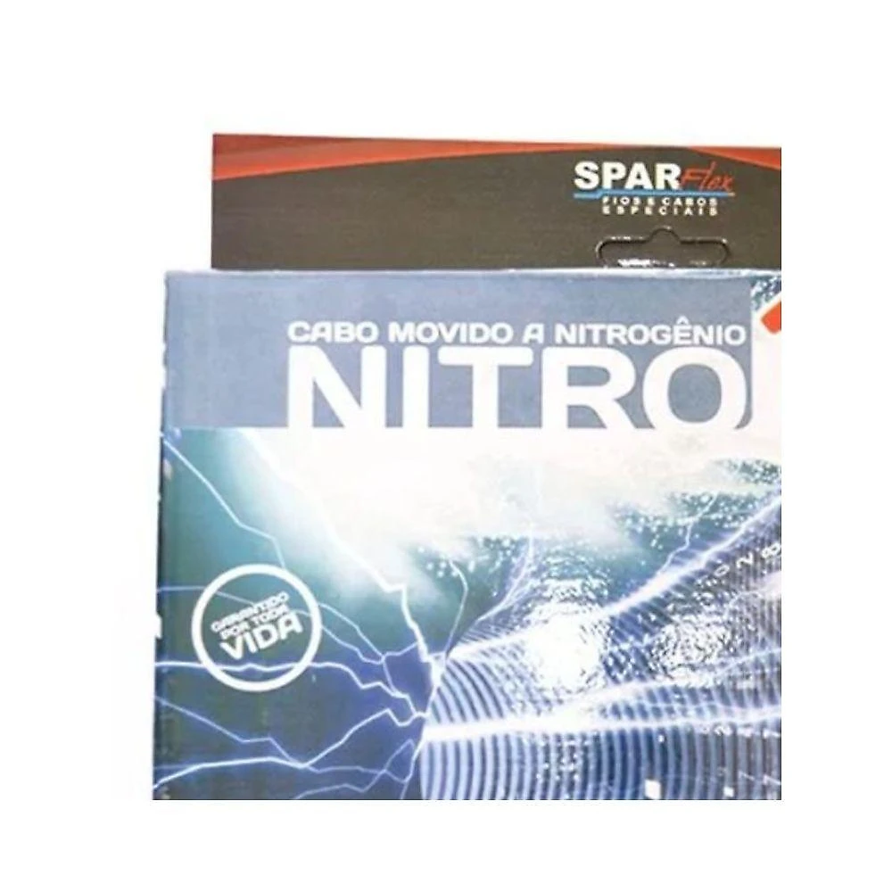 Cabo para Teclado Nitro 100 7m Extensão Flexível Preto Sparflex