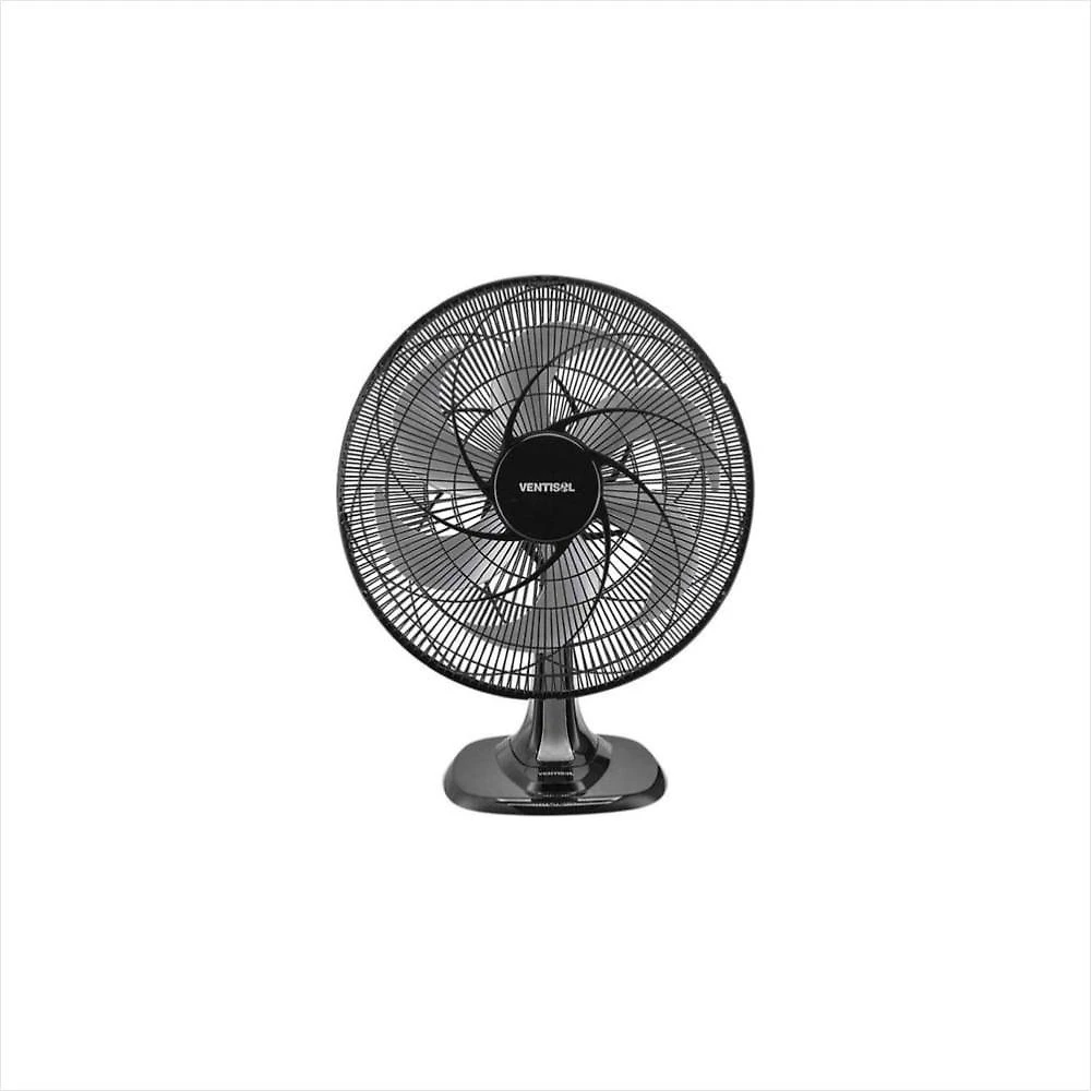Ventilador oscilante de mesa turbo 30cm preto 127v premium ventisol