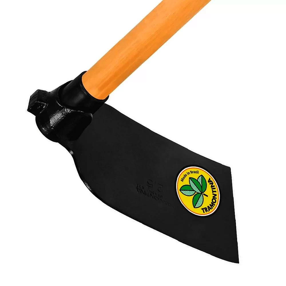 Enxadão Largo 2.5 em Aço com Cabo de Madeira 130cm 77270/754 TRAMONTINA