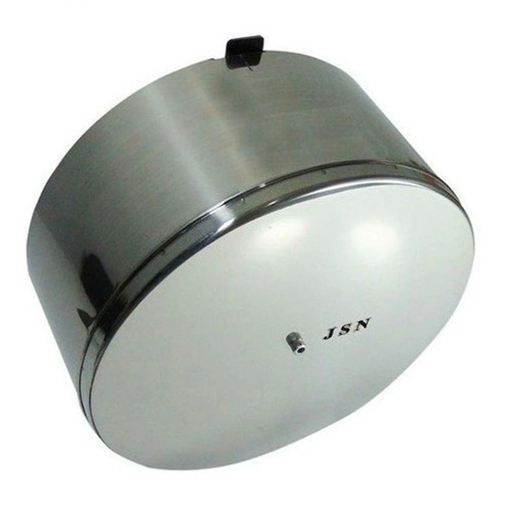 Kit 6 Suportes para Papel Higiênico em Rolo Porta Rolão Inox em Aço Inoxidável 430 com Fechadura