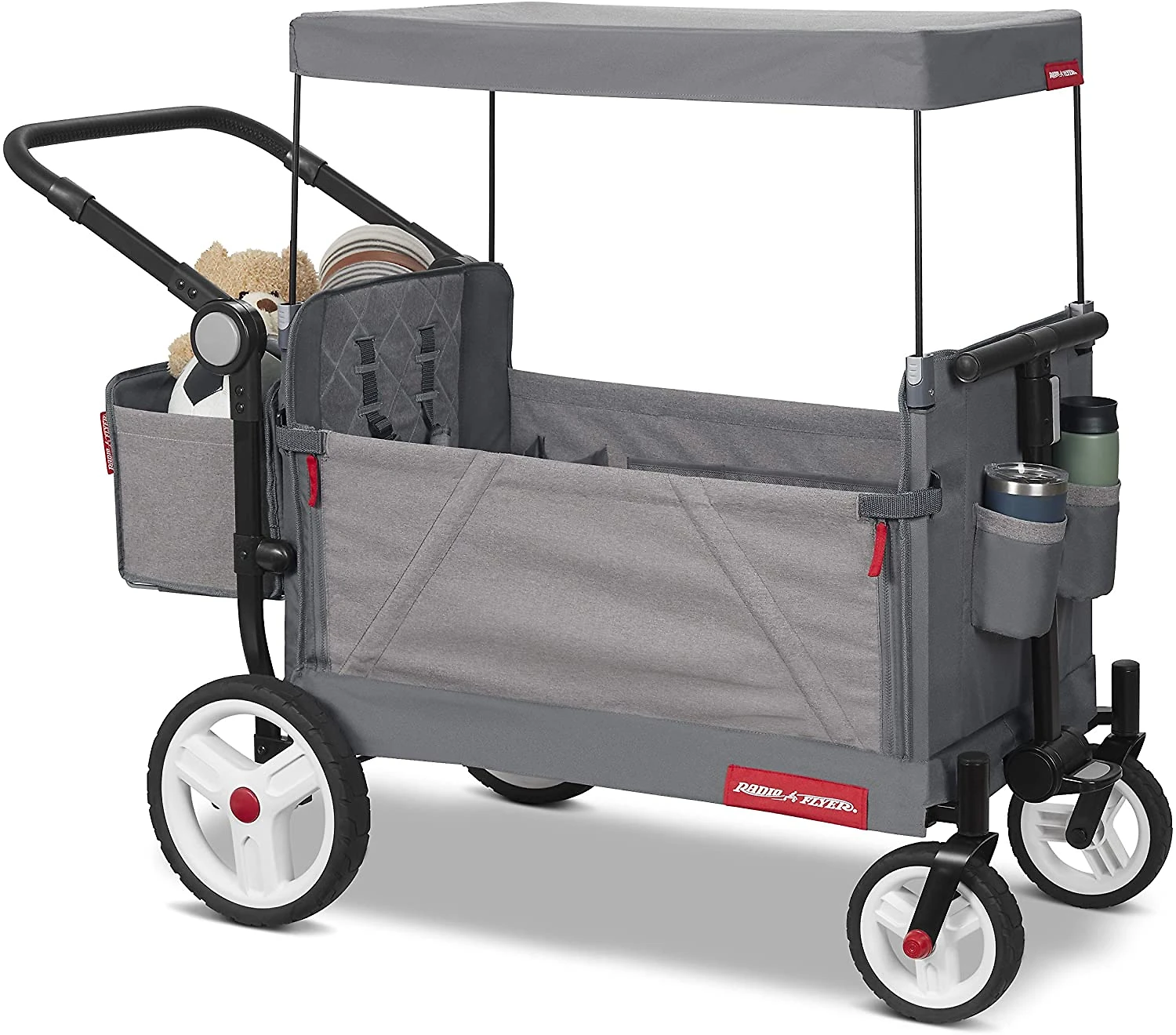 Radio Flyer Carrinho de Bebê e Passeio Dobrável e M