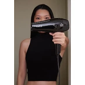 Secador de Cabelos GA.MA Italy Eleganza Plus Ceramic Ion Motor AC 2100W Preto 110V
